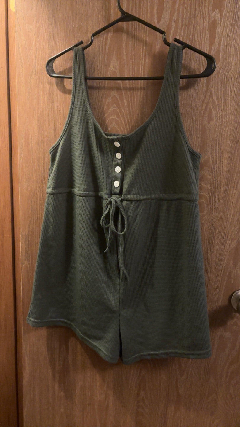 Maternity romper
