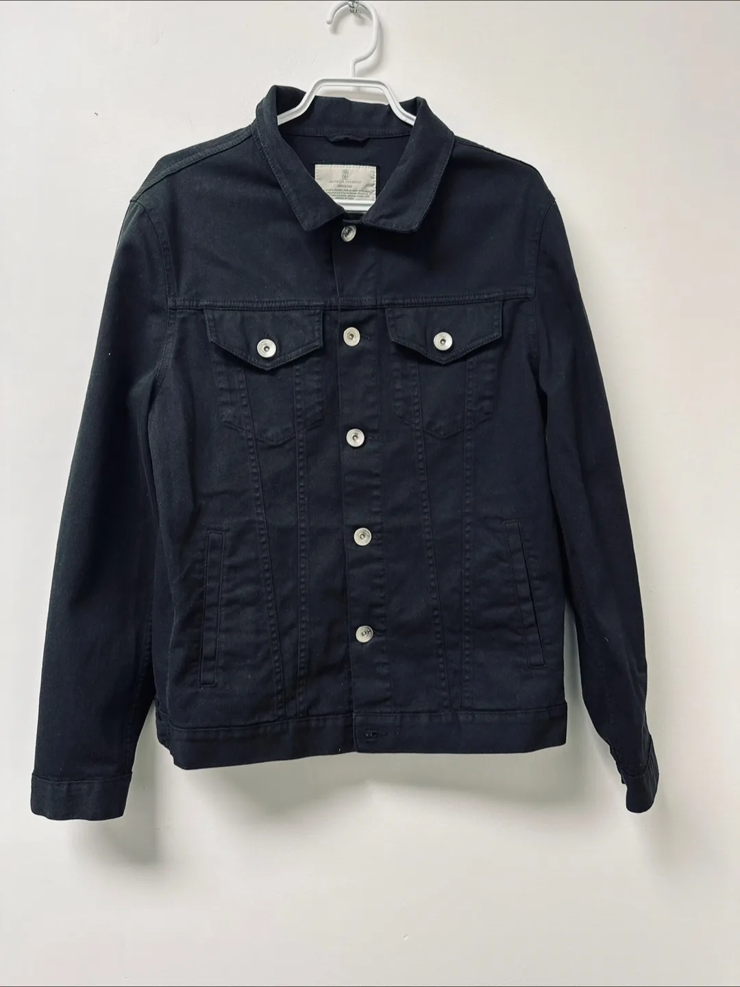 Brunello Cucinelli Black Denim Jacket image indicator(3)