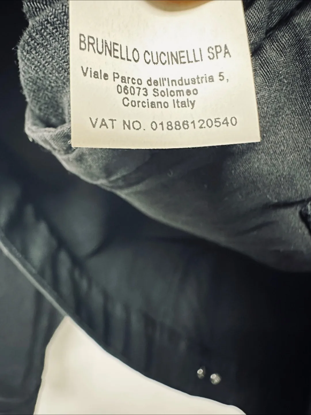Brunello Cucinelli Black Denim Jacket image indicator(6)