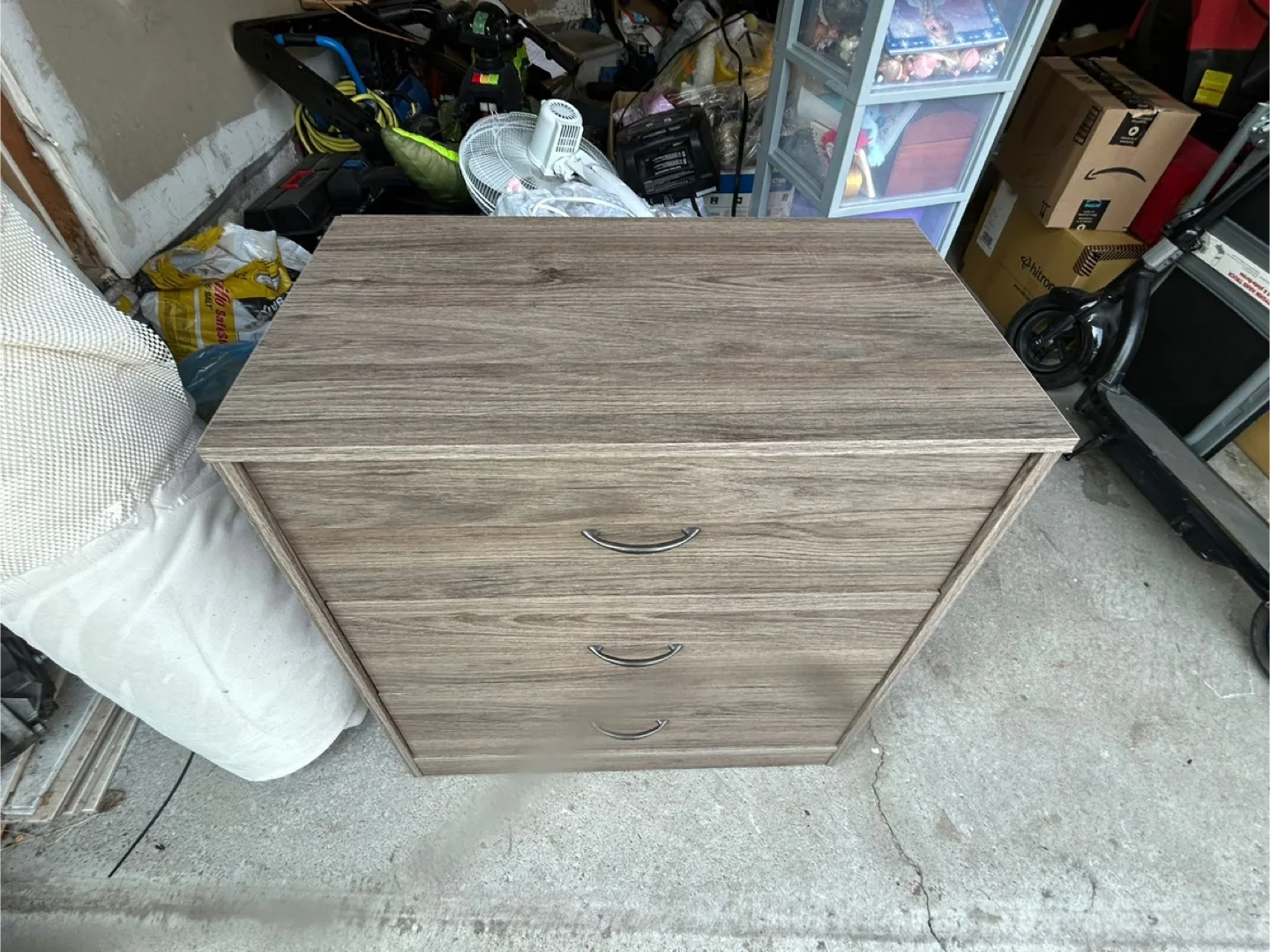 Wood-look 3 Drawer Chest *MOVING SALE* thumbnail