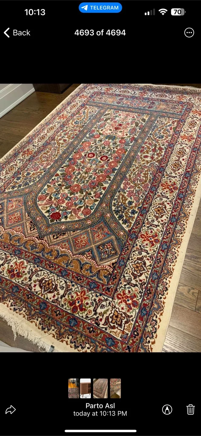 Authentic Persian Tabriz Rugs (2x3m) image indicator(3)