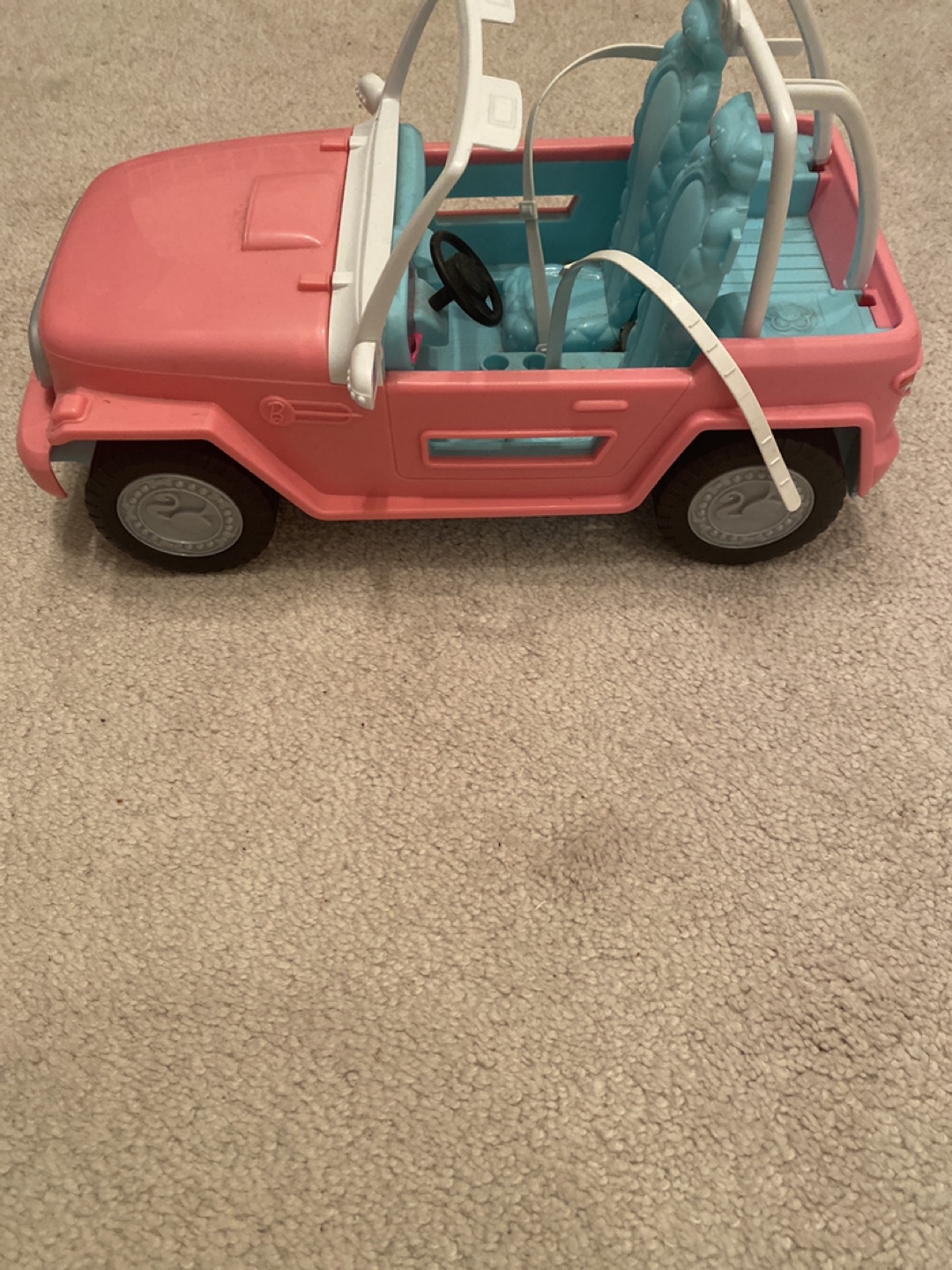 Barbie Pink Jeep Used - photo 2