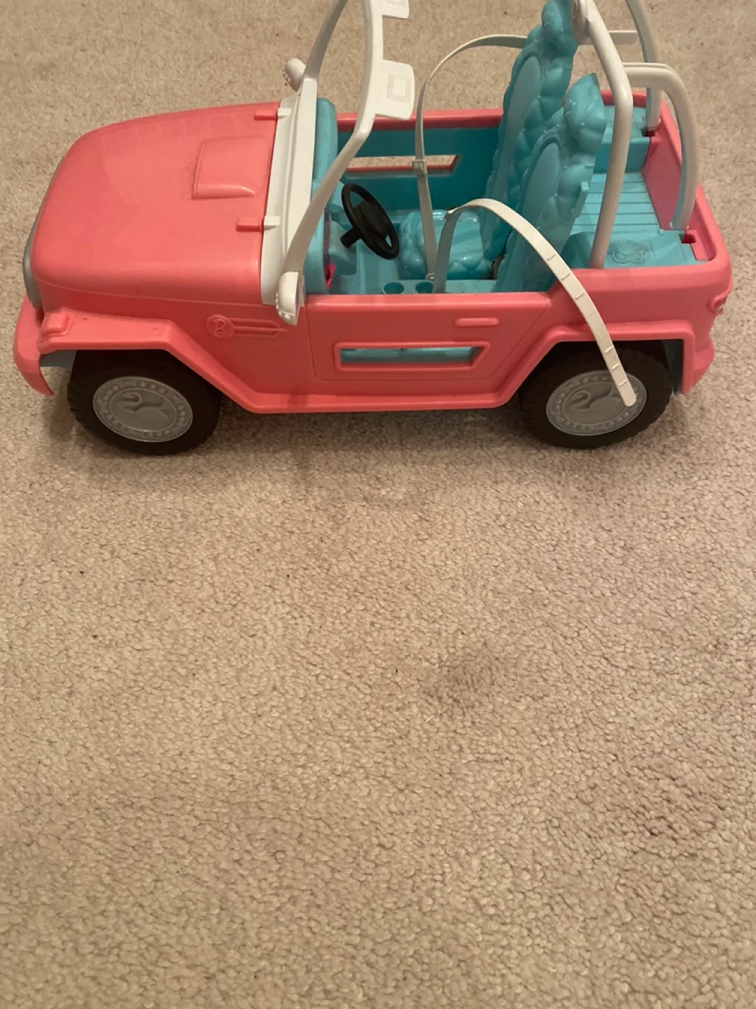 Barbie Pink Jeep Used image indicator(2)