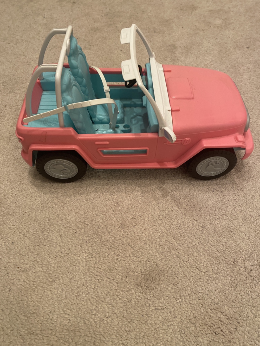 Barbie Pink Jeep Used - photo 4