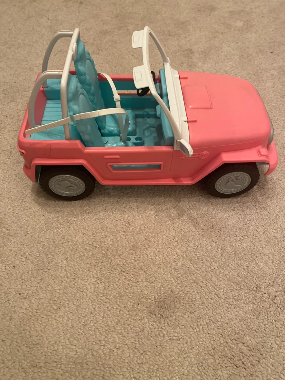 Barbie Pink Jeep Used image indicator(4)