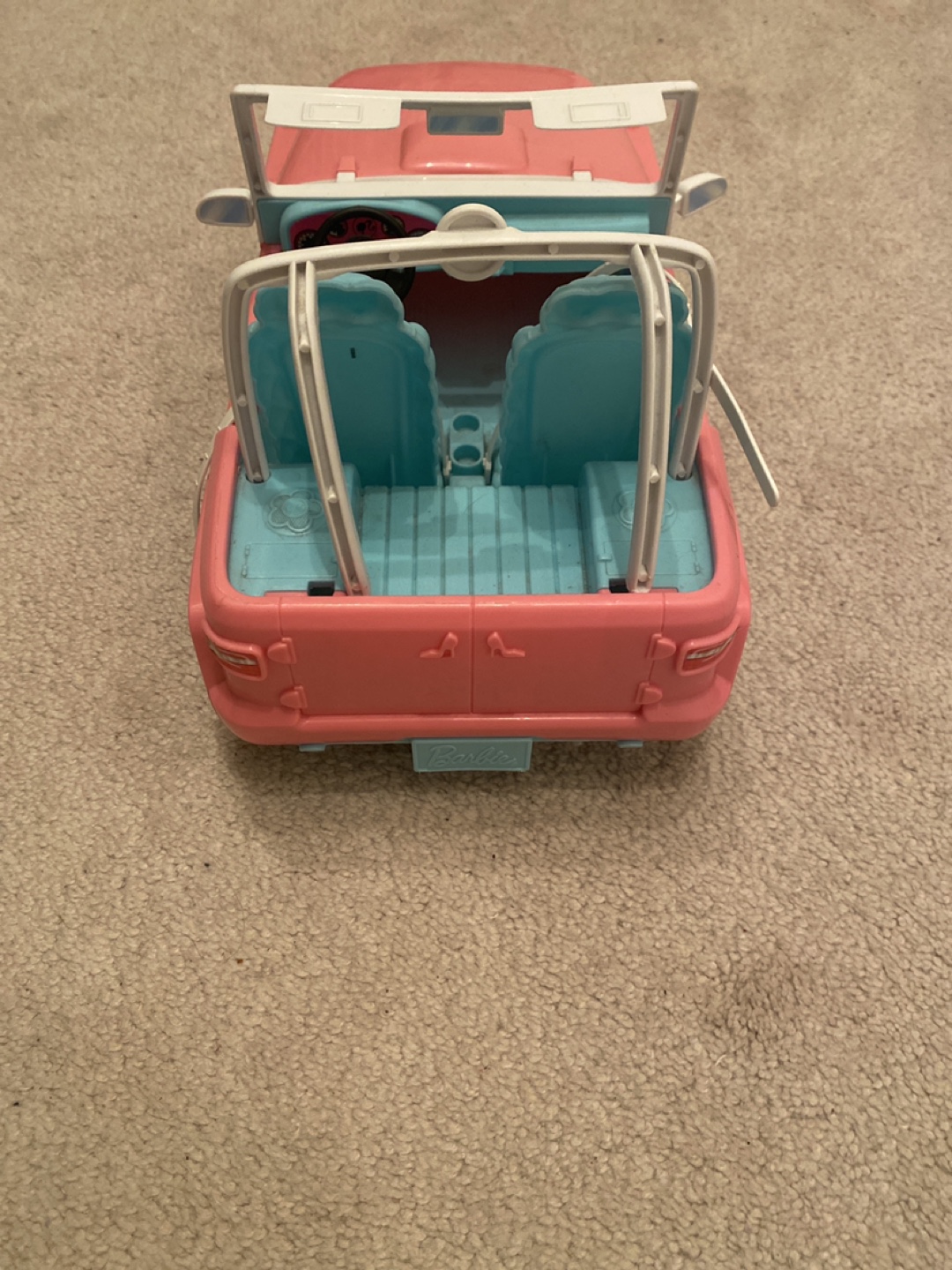 Barbie Pink Jeep Used - photo 3