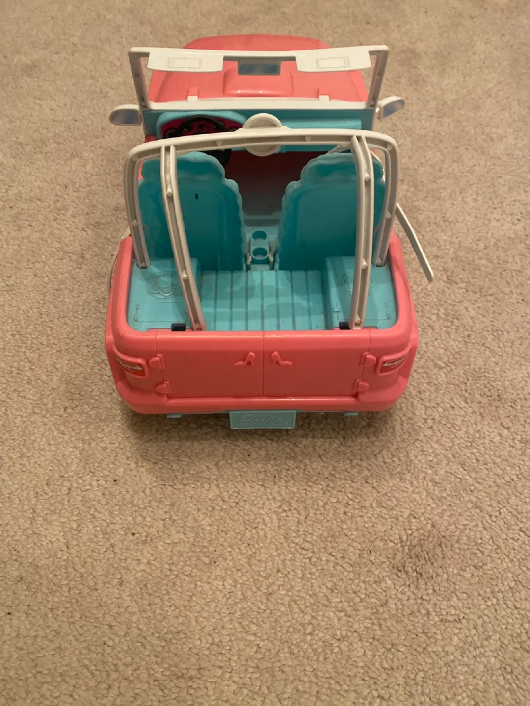 Barbie Pink Jeep Used image indicator(3)