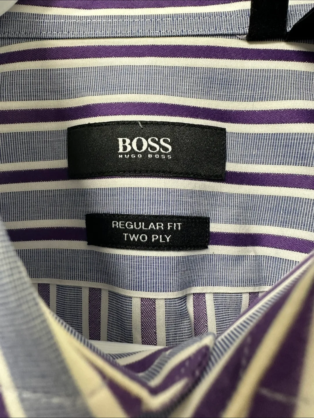 Boss Striped Dress Shirt thumbnail