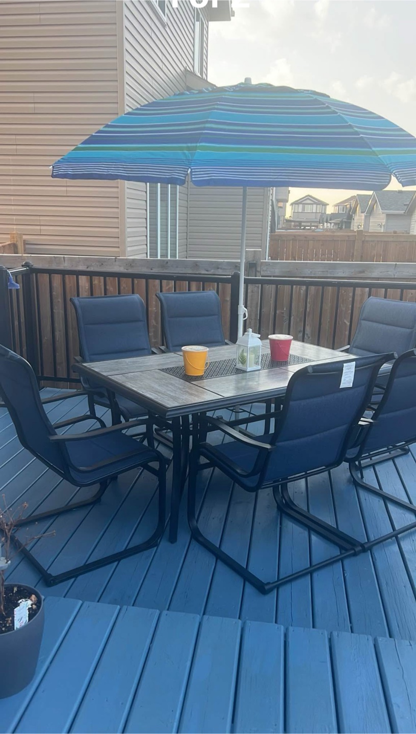 Outdoor Dining Set  six chairs - photo 2
