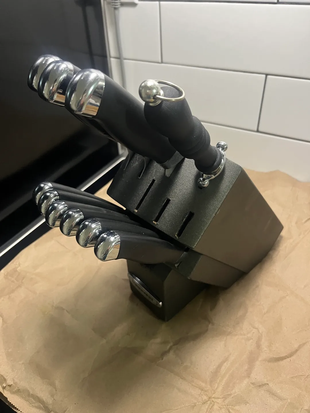 Farberware Knife Set with Block thumbnail
