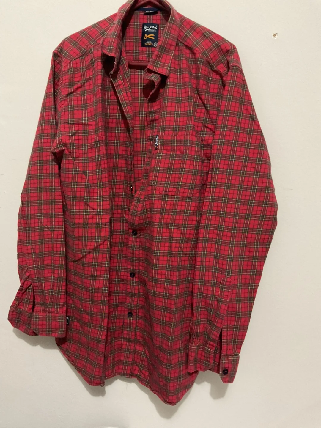 Bleu Petrol Plaid Shirt thumbnail