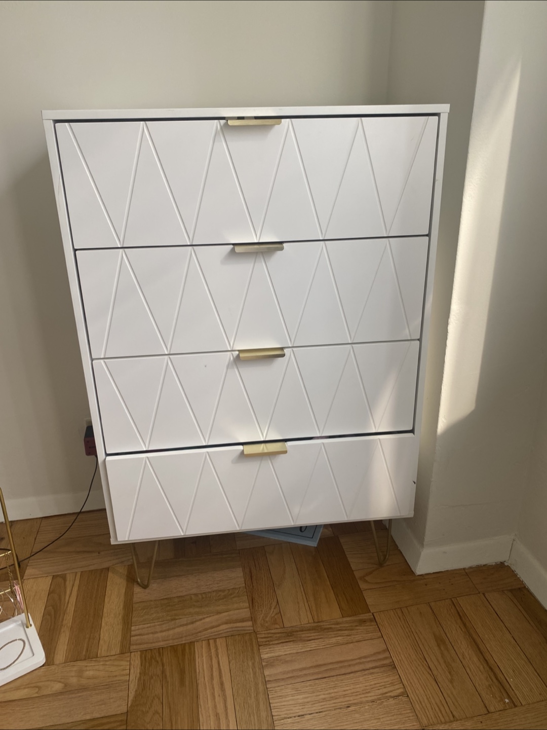 White Modern Dresser