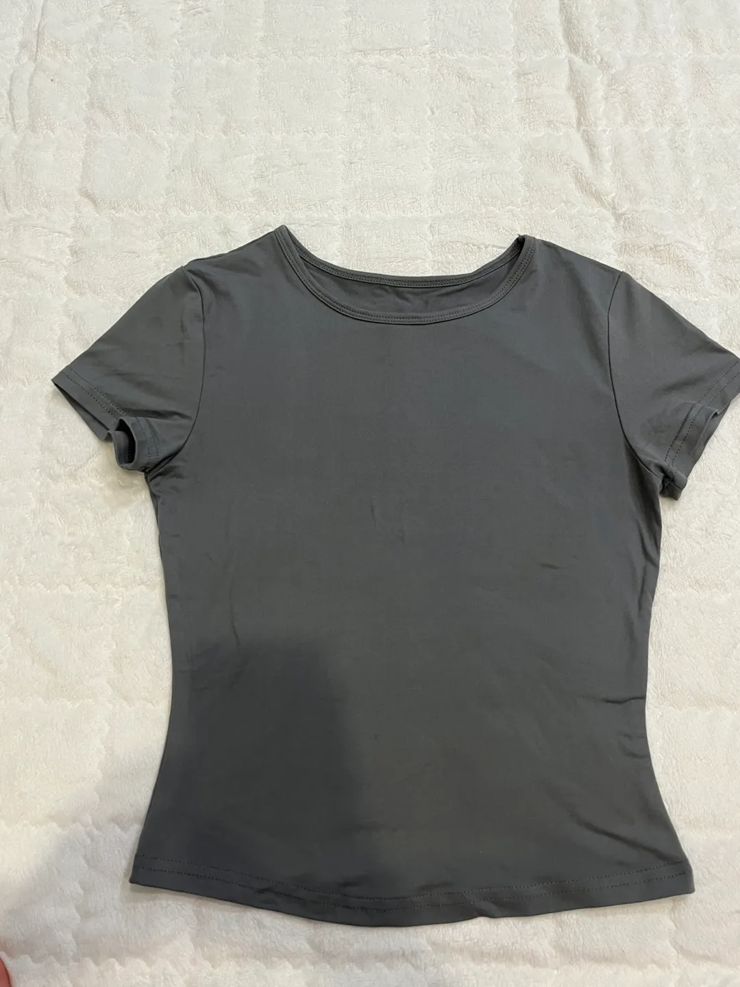 Grey Tight Top S thumbnail
