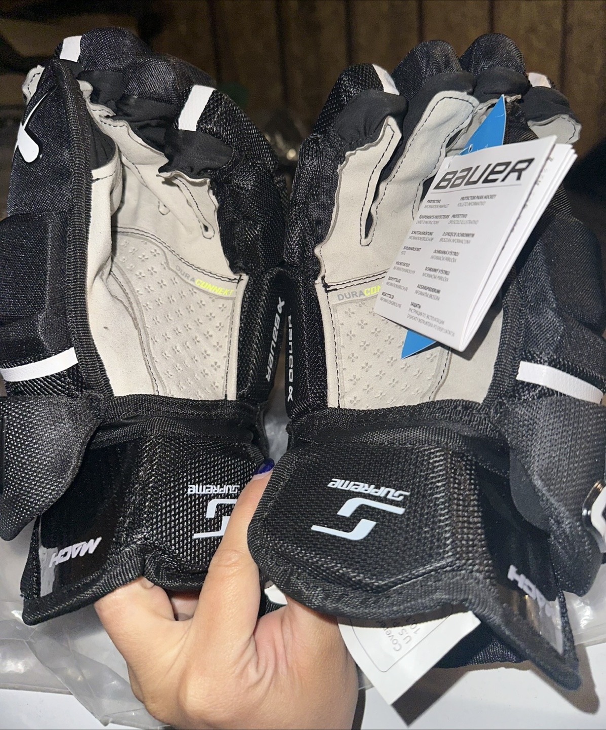 Bauer Supreme Hockey Gloves