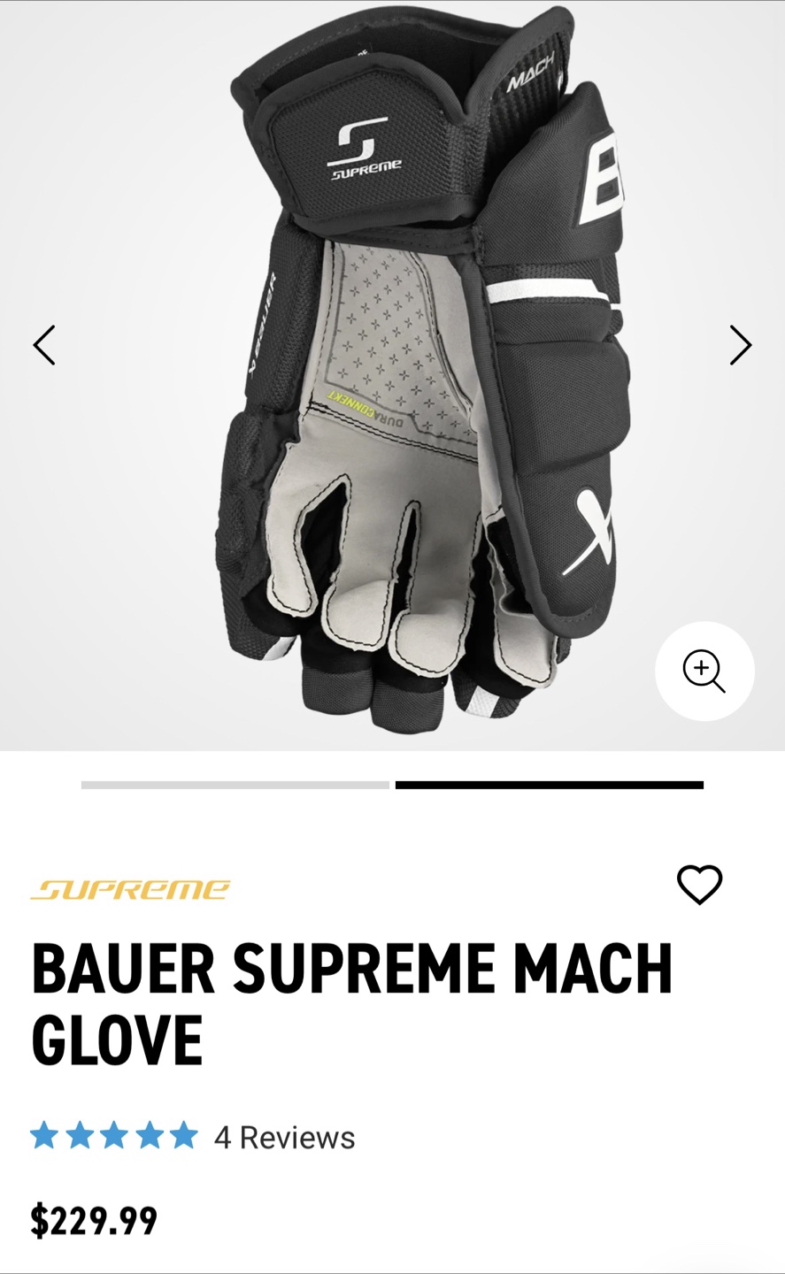 Bauer Supreme Hockey Gloves - photo 5