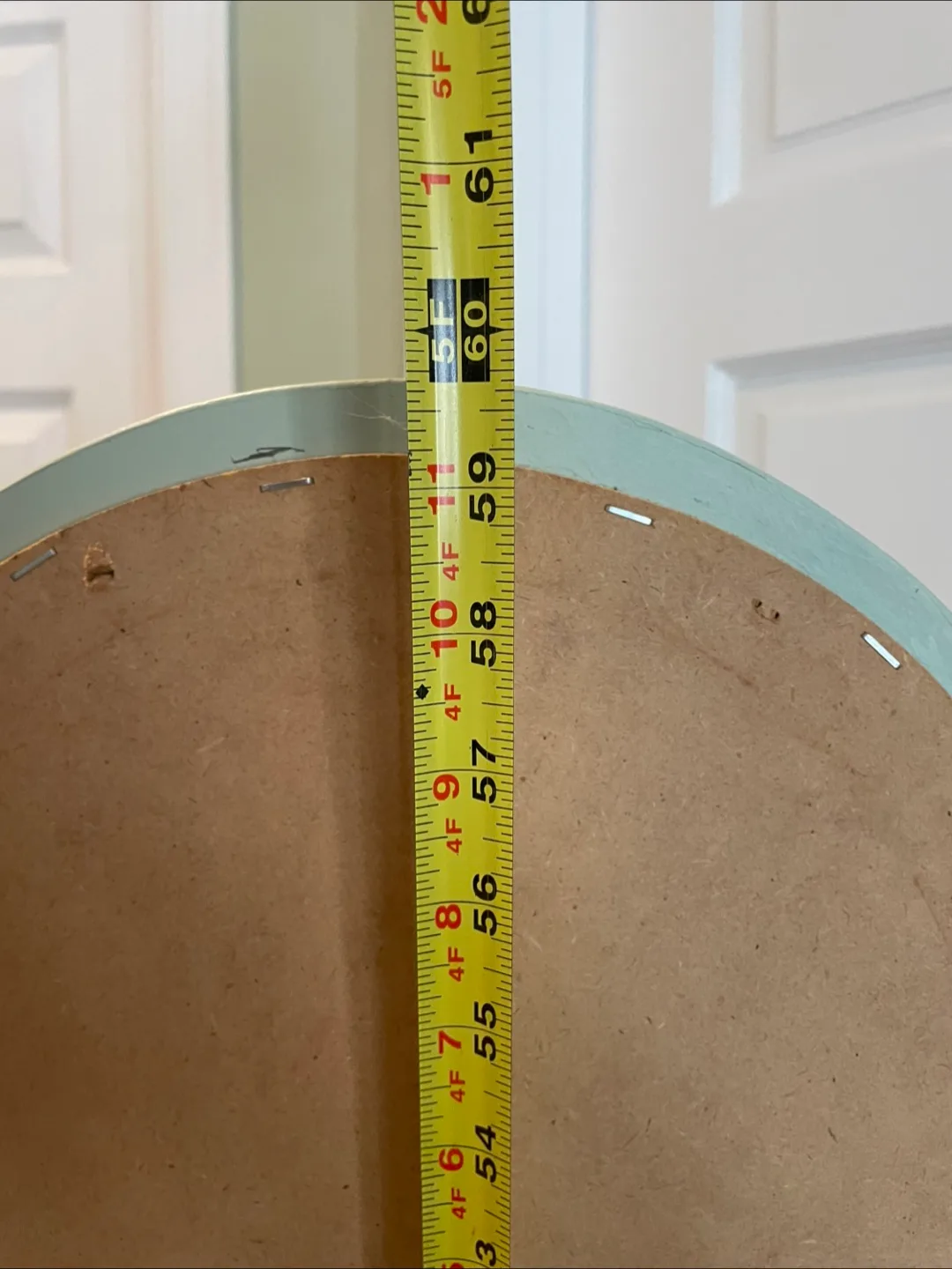 Solid Wood Standing Mirror image indicator(7)