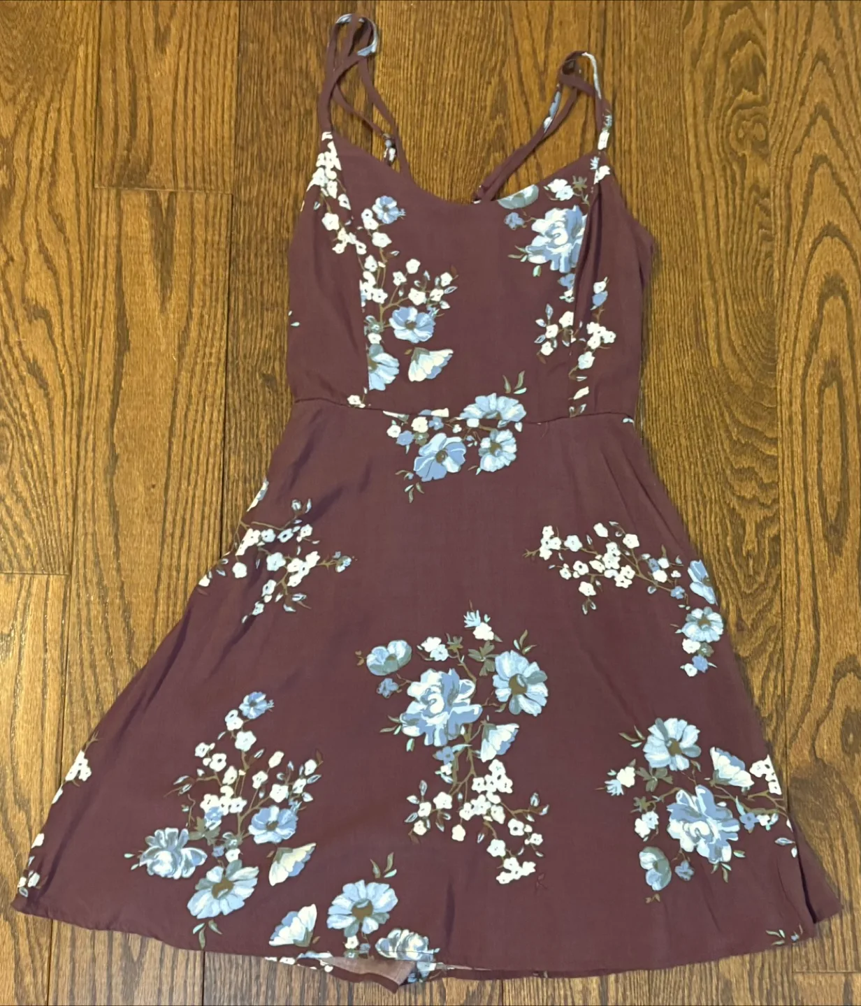 Garage floral mini dress - XS thumbnail