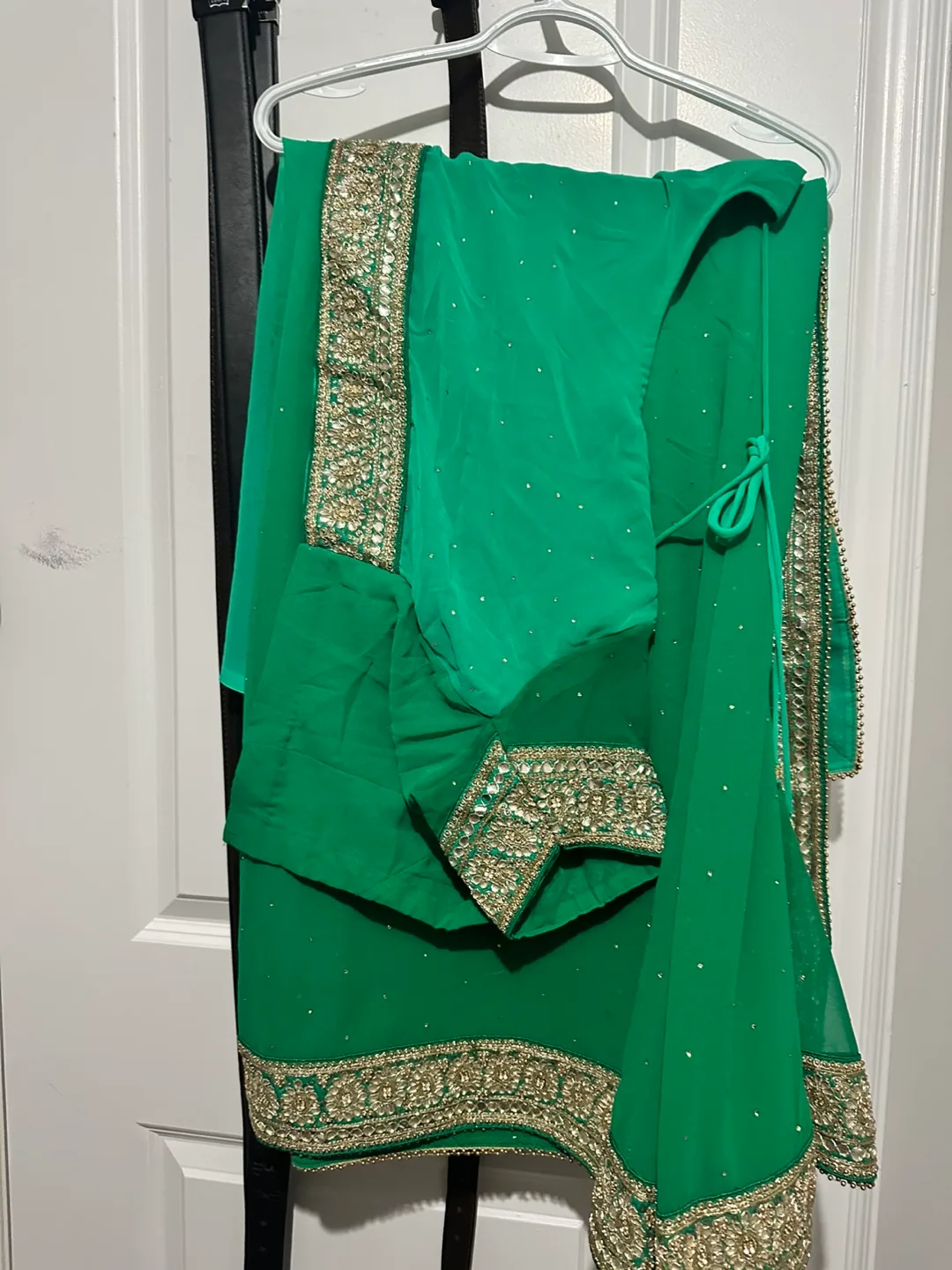 Emerald Green Saree thumbnail