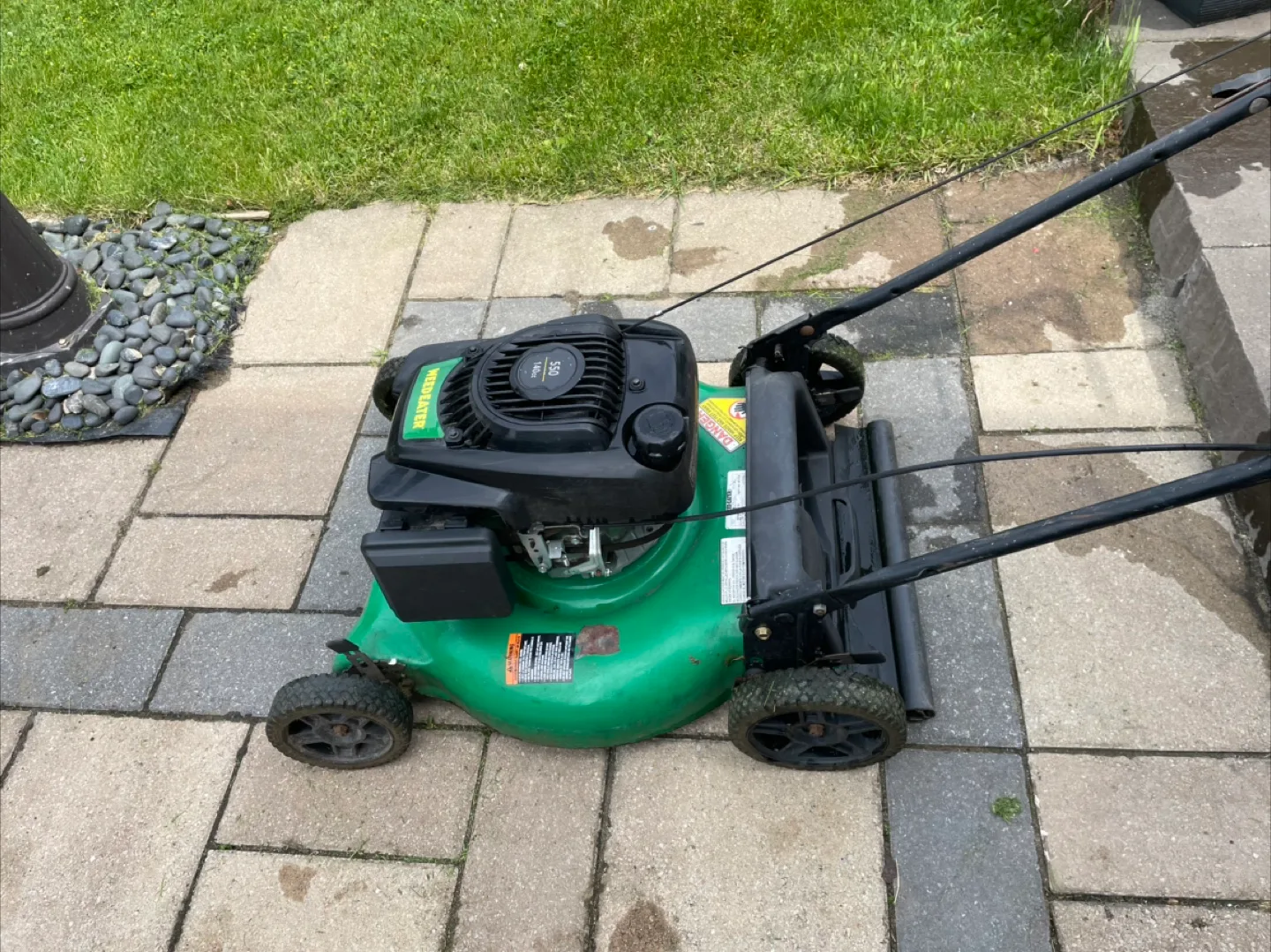 Weed Eater Lawn Mower image indicator(3)