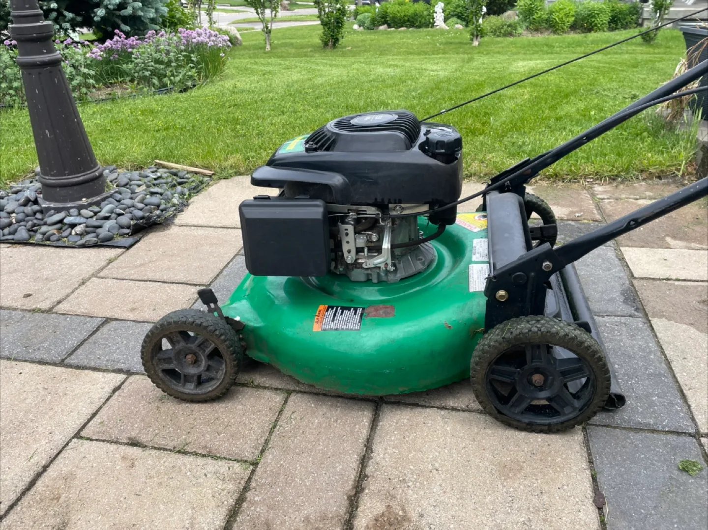 Weed Eater Lawn Mower image indicator(2)