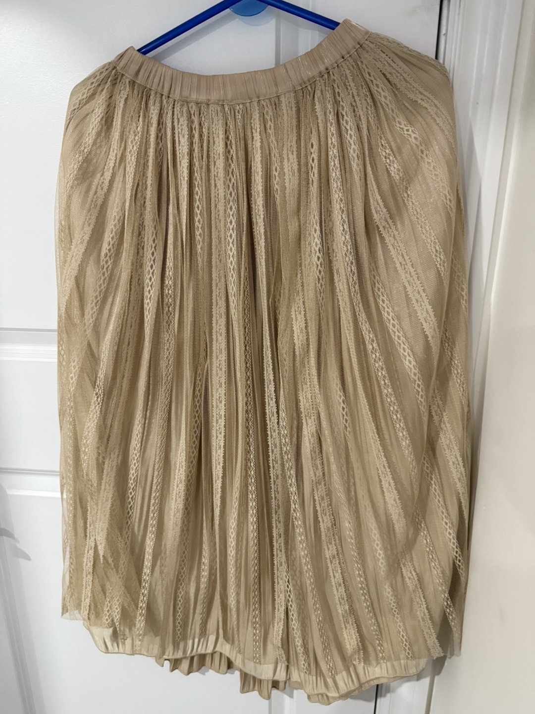 Pleated Midi Skirt