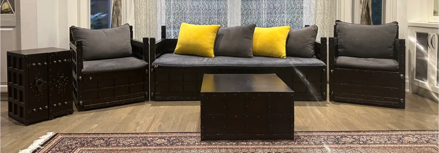 Wooden Outdoor Patio Furniture Set image indicator(2)