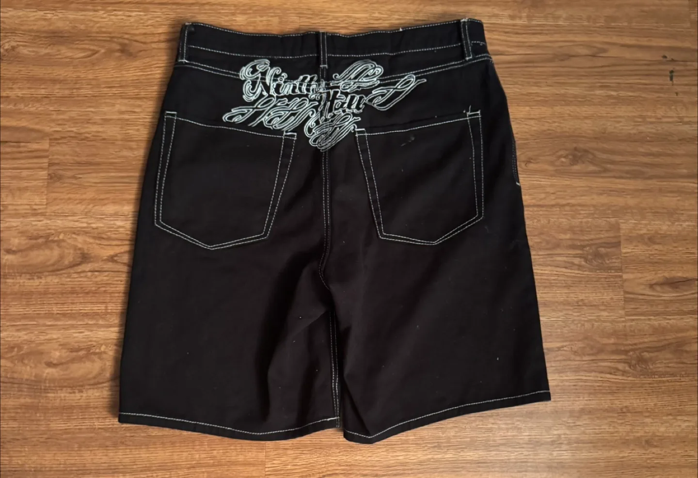 Black and white sexy shorts~ image indicator(2)