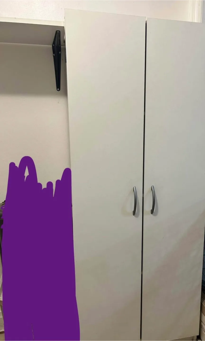White Pantry Cabinet/Cupboard thumbnail