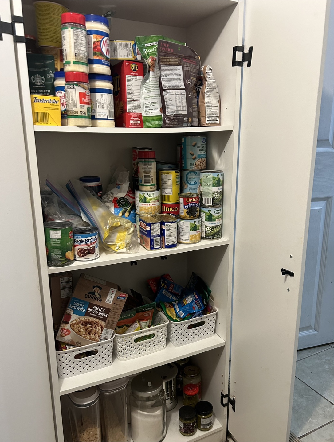 White Pantry Cabinet/Cupboard - photo 2