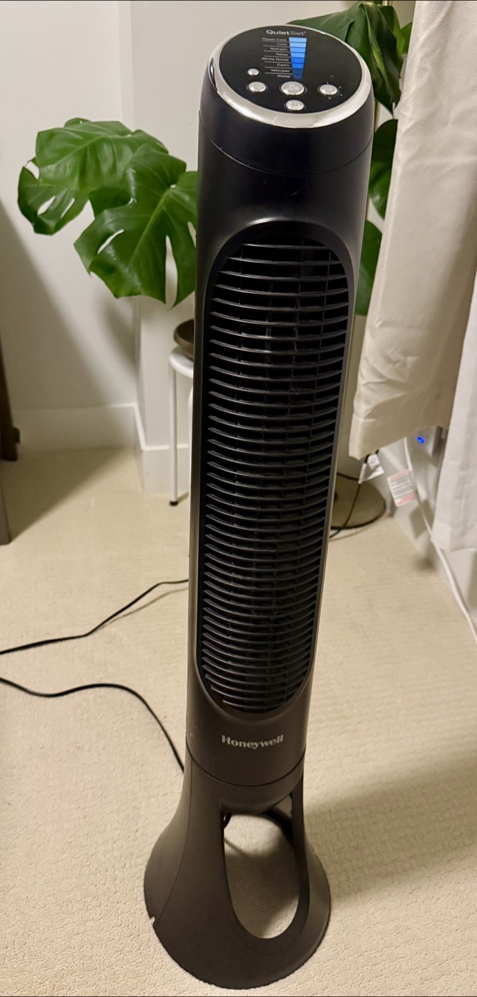Honeywell 8 Speed QuietSet Tower Fan - photo 2