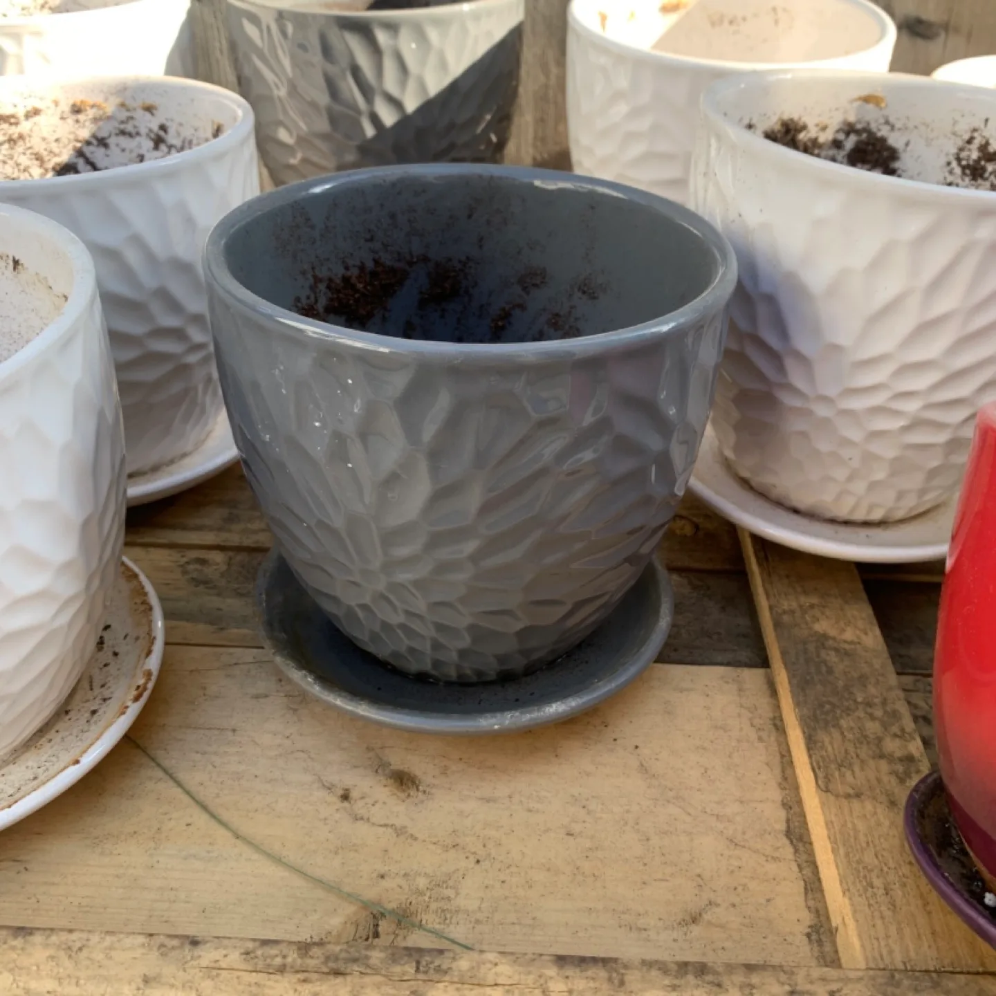 Planters - Several sizes, colours, and textures image indicator(10)