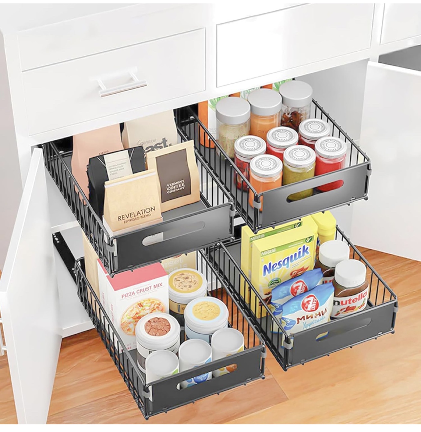 Under-Sink Pull-Out Organizer Baskets - photo 4