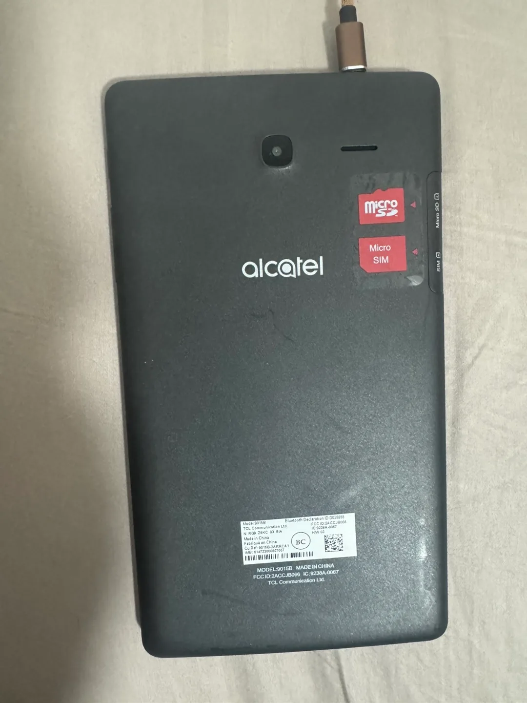 Alcatel Tablet image indicator(2)