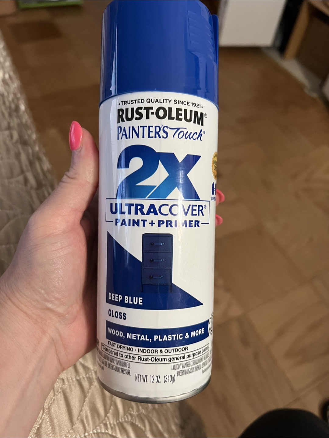 Rust-Oleum Painters Touch Ultra Cover 2X Spray Paint - Deep Blue