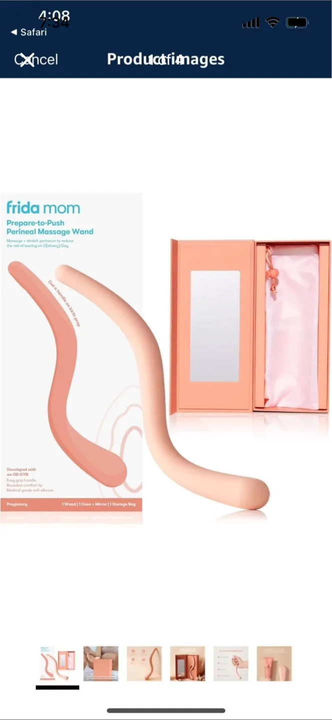 Frida Mom Labor Essentials Perineal Massage Wand thumbnail
