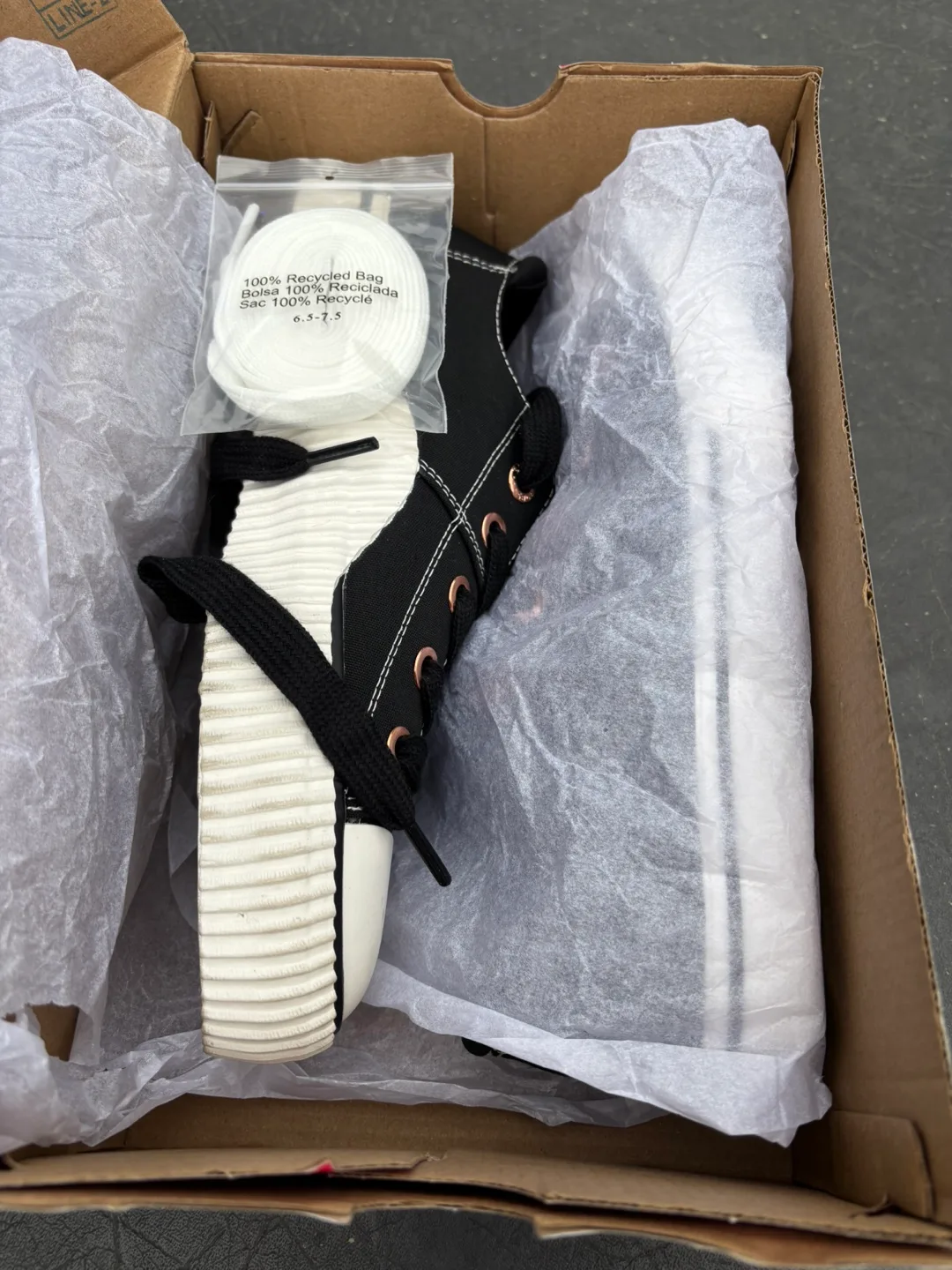 BOBS from Skechers Black Canvas Shoes image indicator(4)