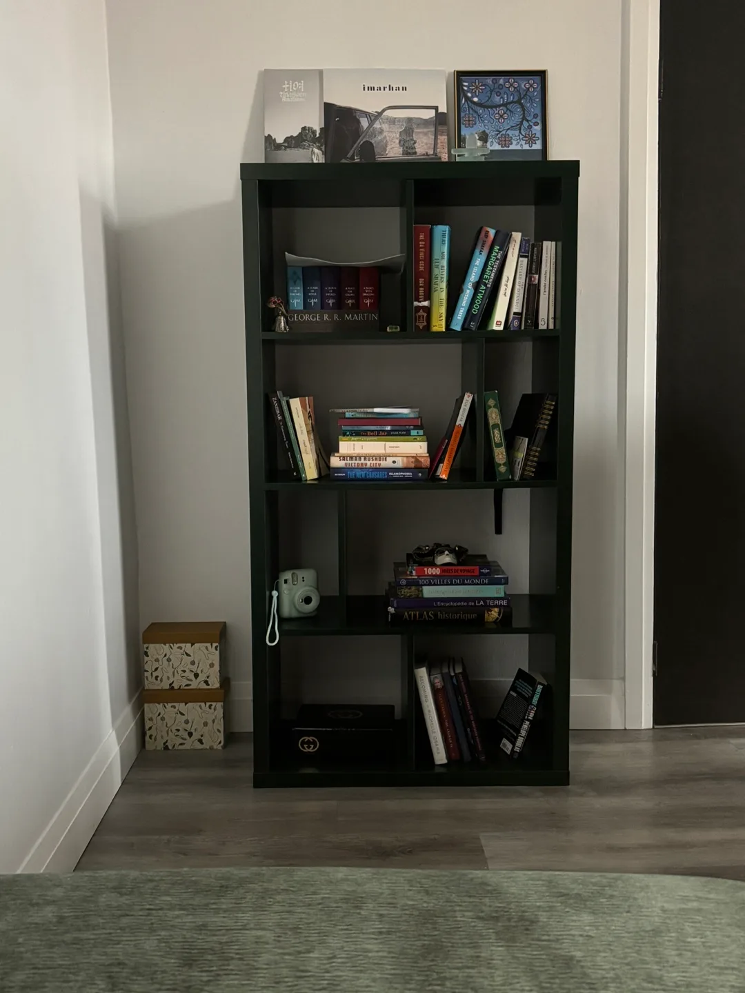 Dark Green Shelf Unit image indicator(2)