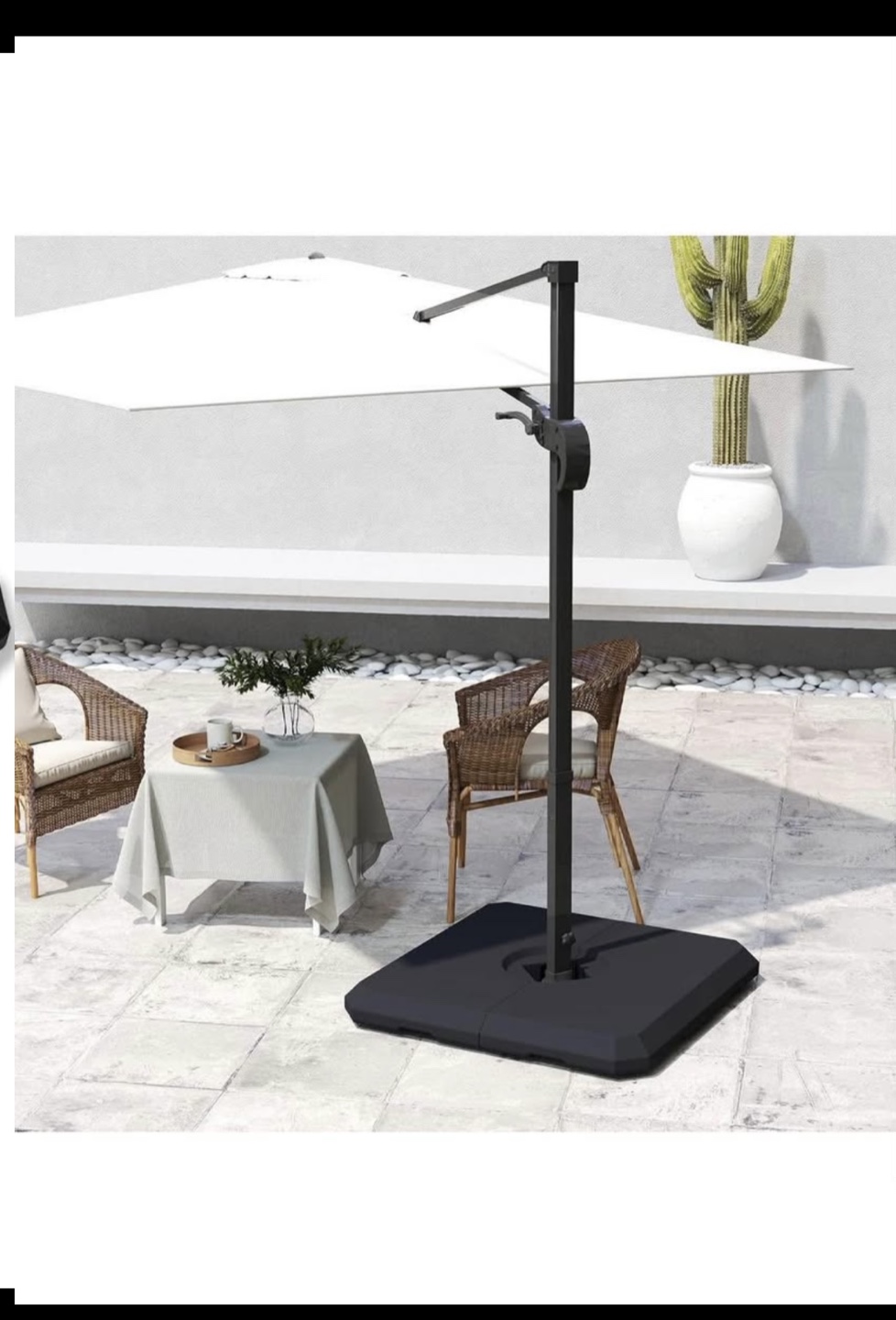 Patio umbrella base set - photo 3