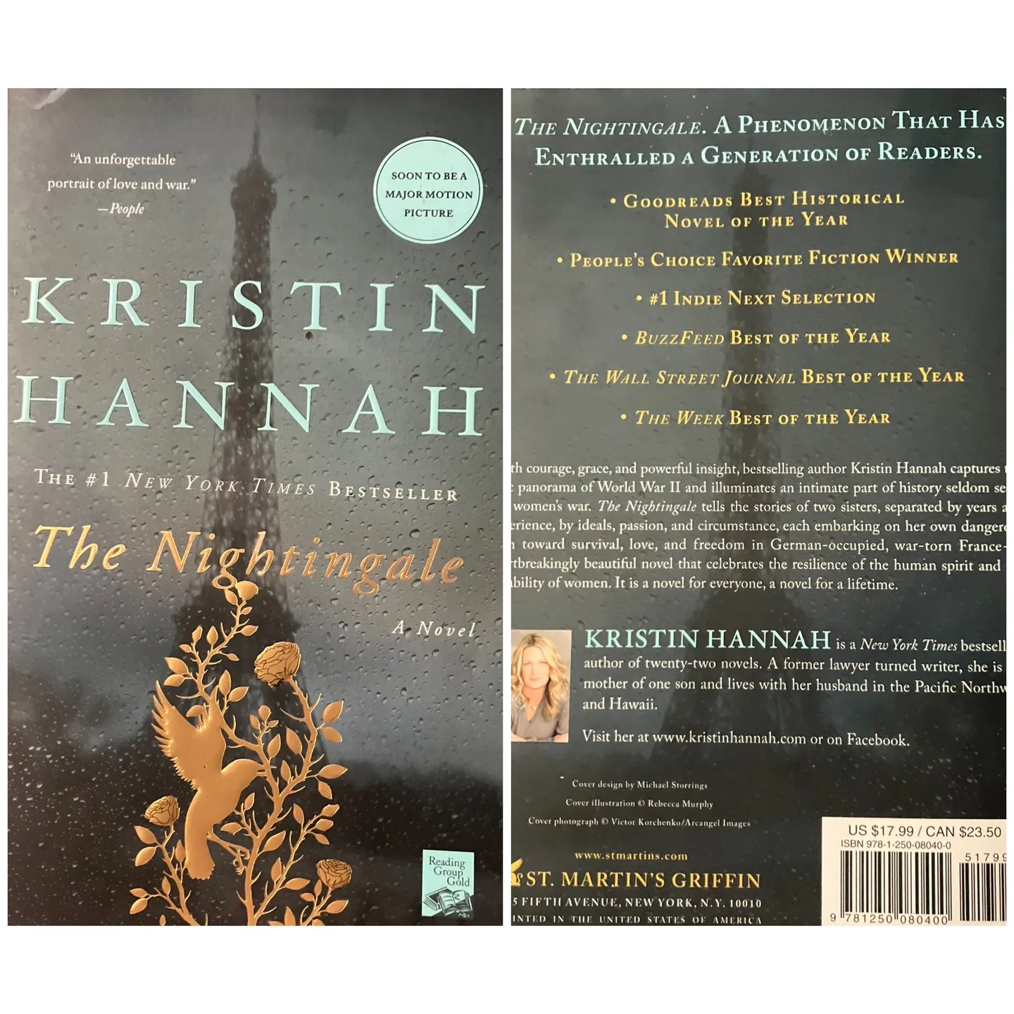 (Book) "The Nightingale" by Kristin Hannah thumbnail