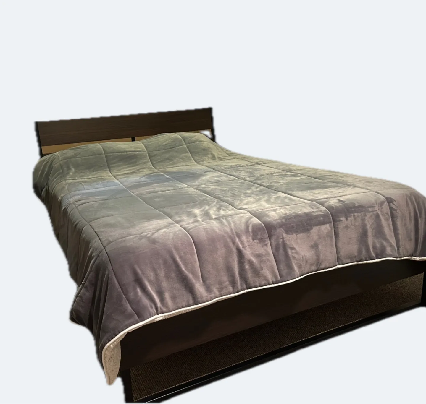 Grey weighted blanket thumbnail