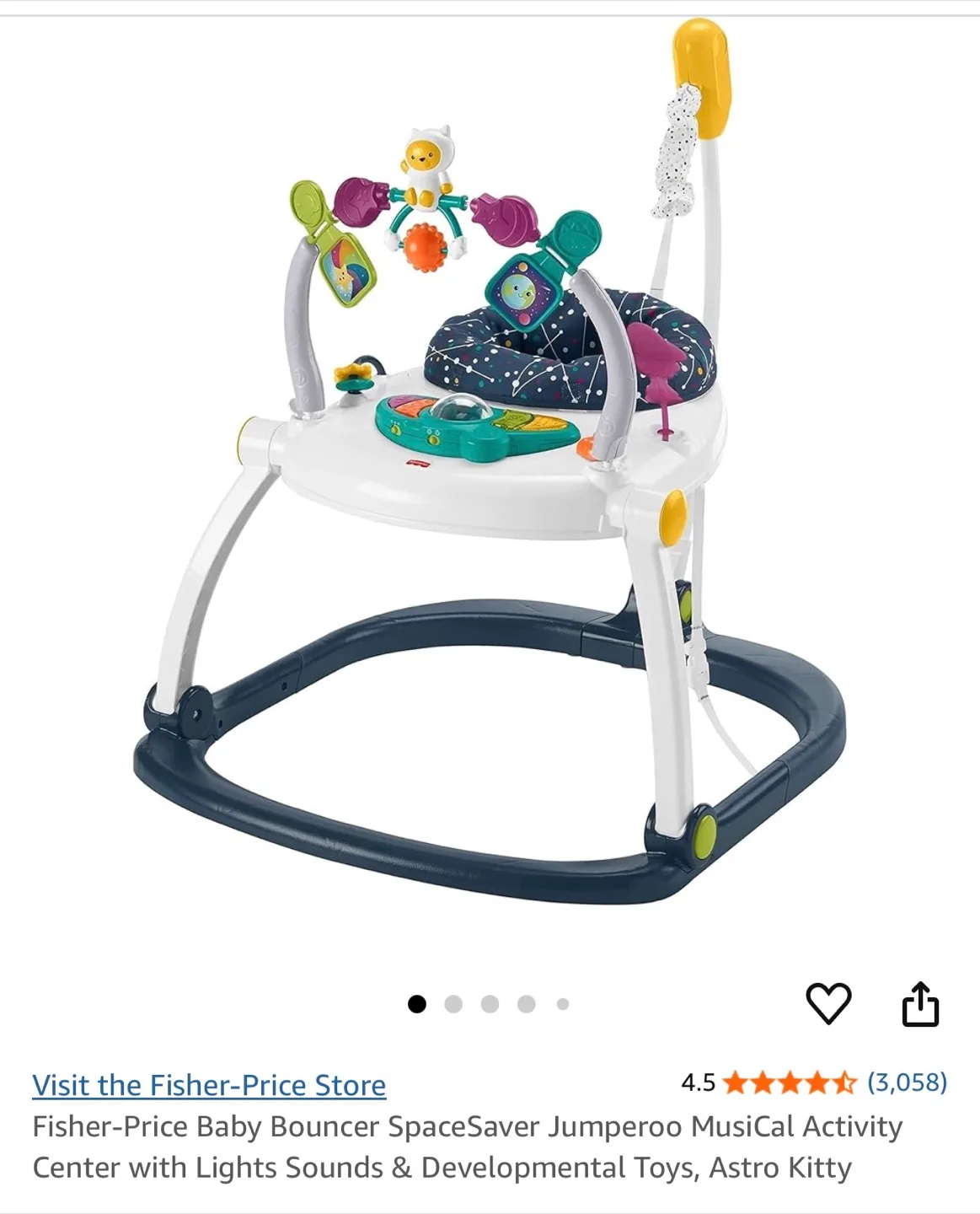 Fisher-Price Jumperoo Baby Bouncer image indicator(3)