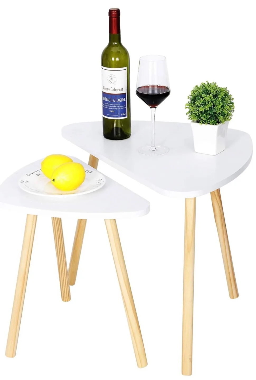 Nesting coffee end table set of 2 image indicator(8)