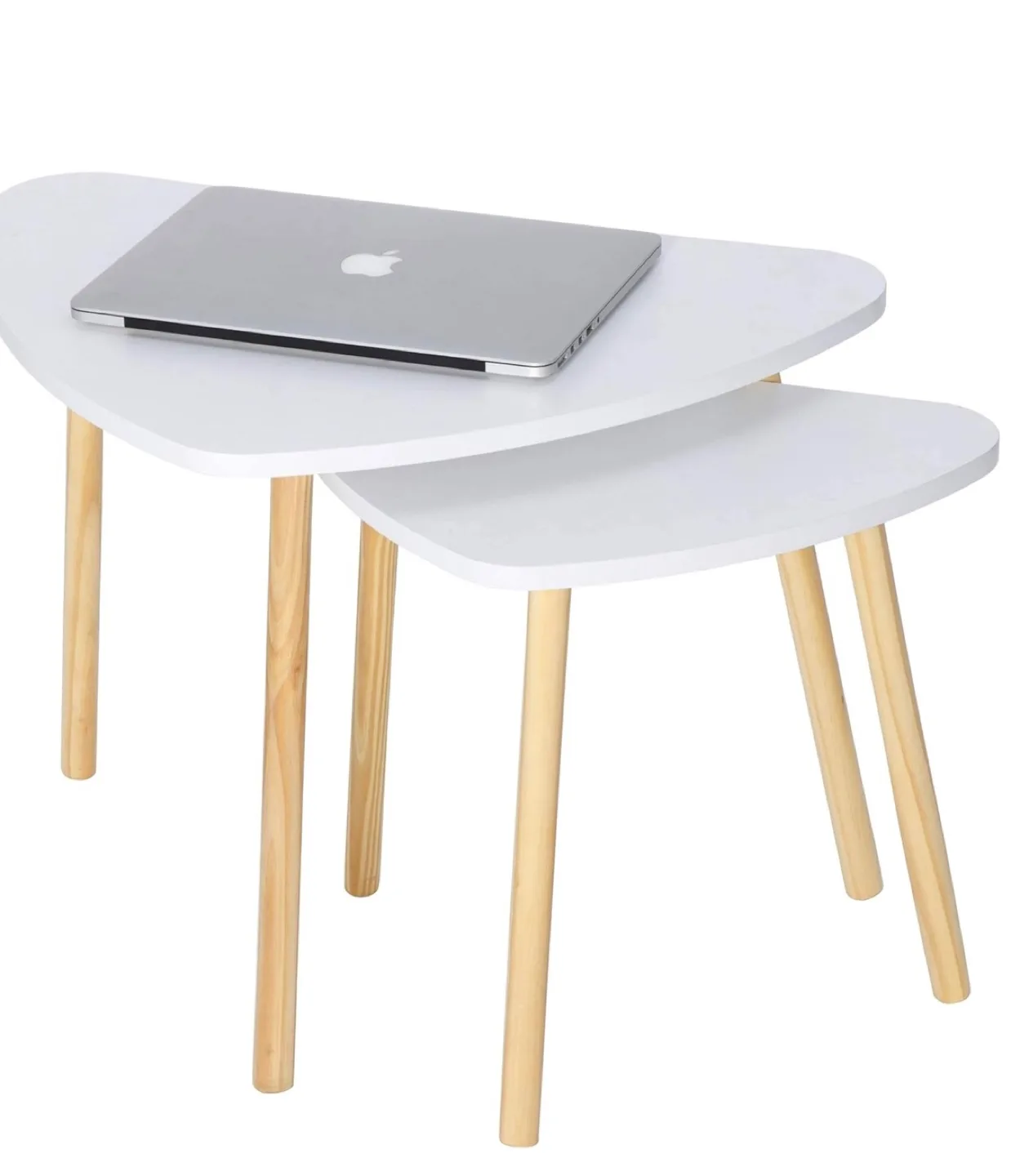 Nesting coffee end table set of 2 image indicator(9)