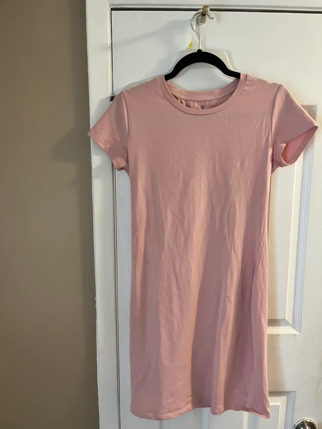 Pink T-Shirt Dress image indicator(2)
