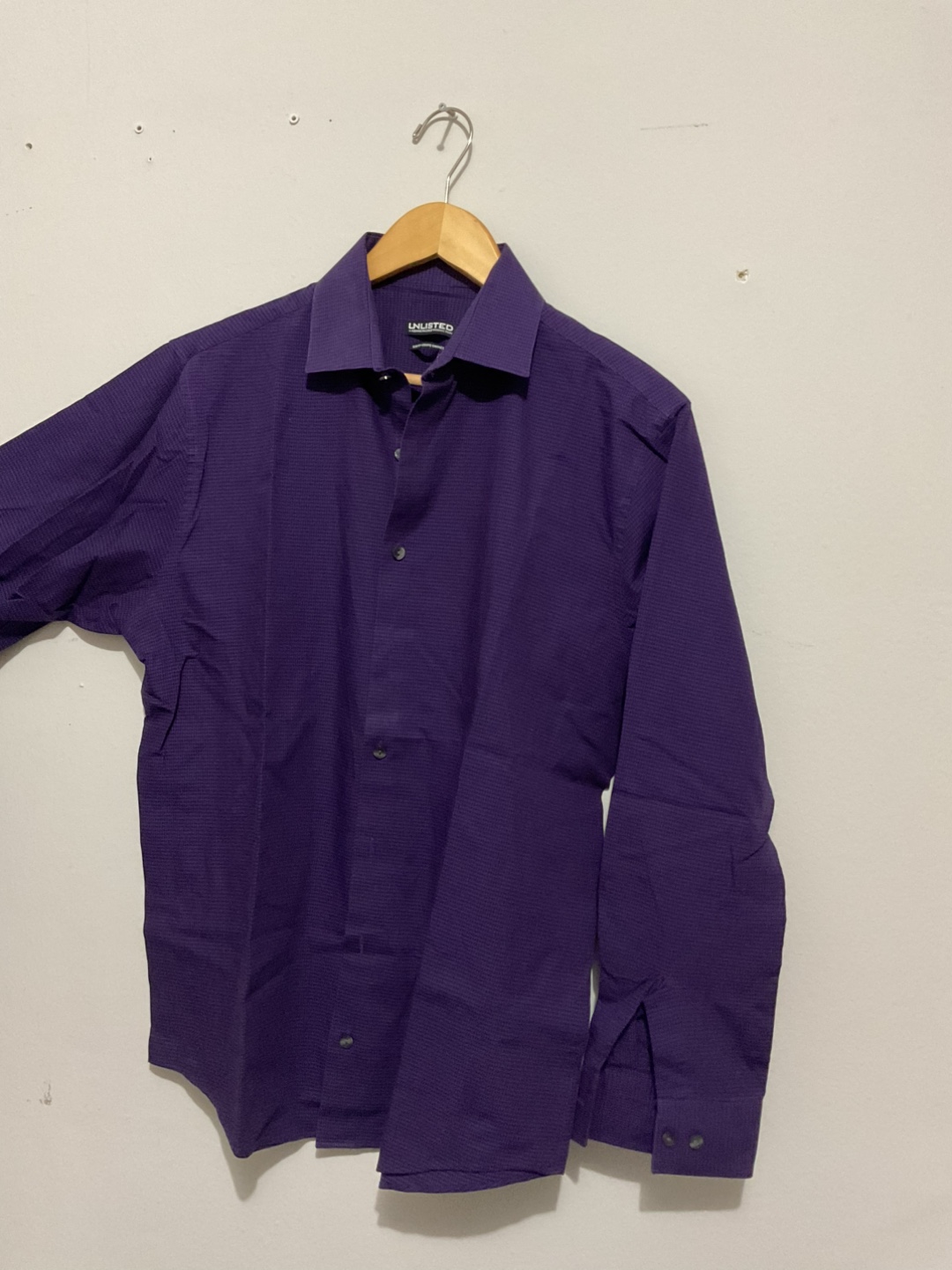 Unlisted Purple Button Up Shirt