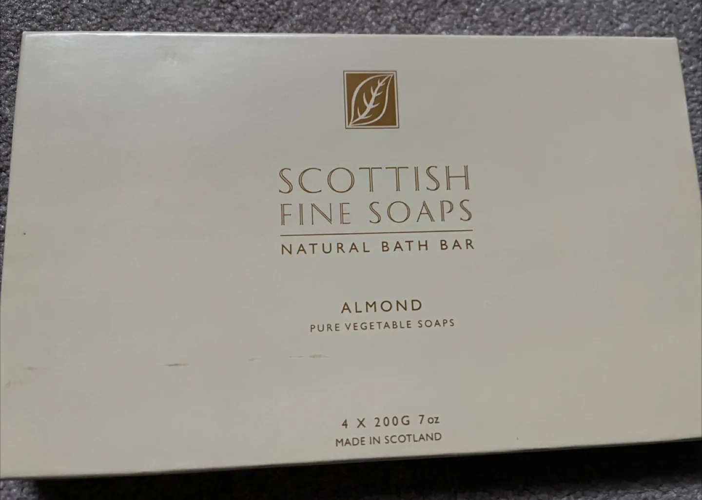 Scottish Fine Soaps Almond Bath Bars NEW image indicator(3)