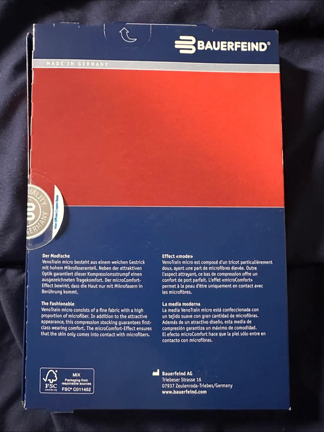 Bauerfeind Venotrain Micro Medical Compression Stockings image indicator(2)