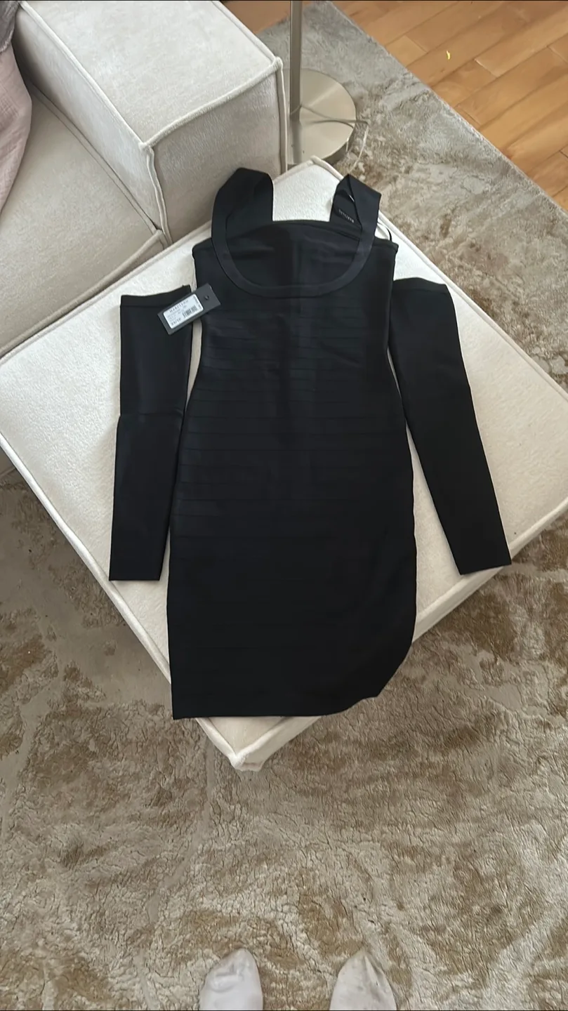Marciano Black Bandage Dress - XS thumbnail