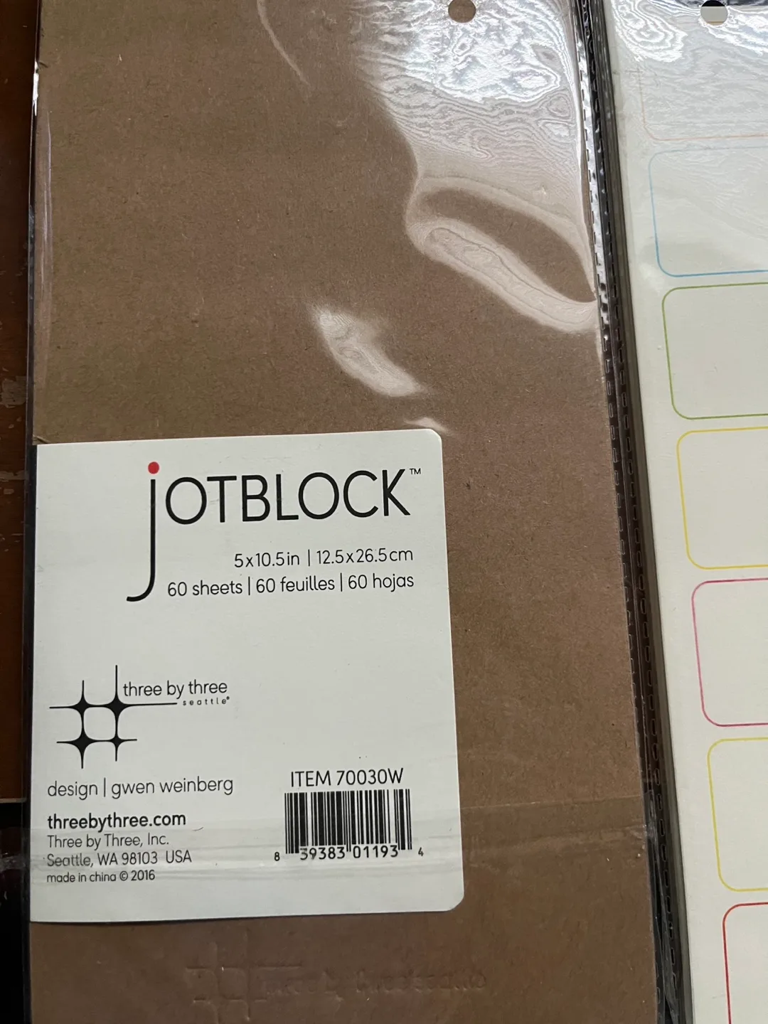Jotblock Weekly Planner- NEW 2 available image indicator(3)