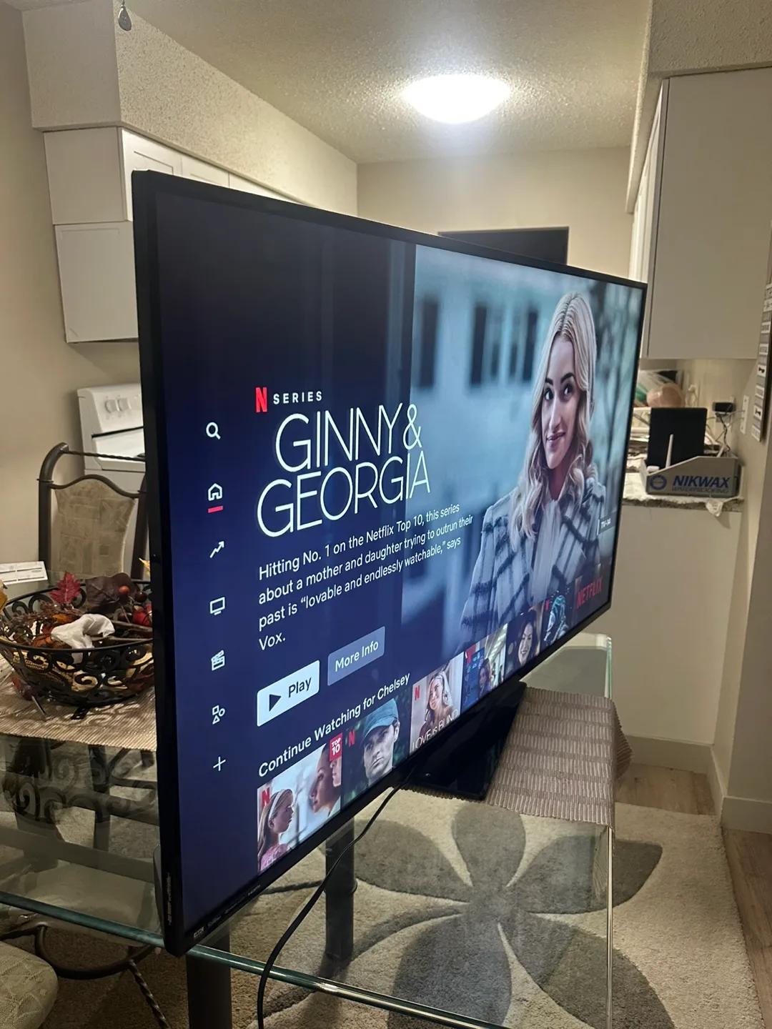 55-Inch Sanyo 4K UHD Smart TV – Like New thumbnail